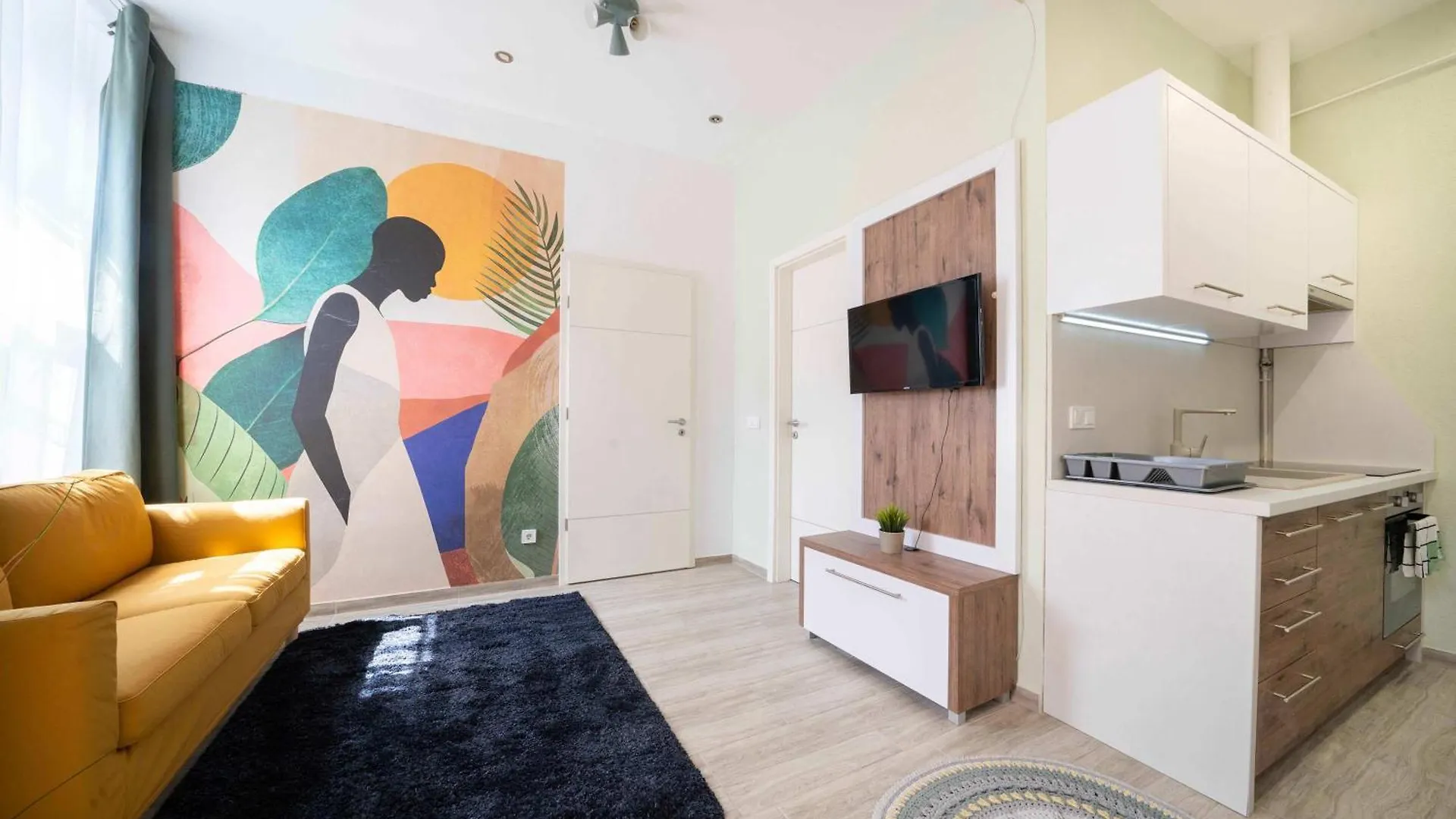 Canvas Residence 2 Bedrooms K13 부다페스트 아파트